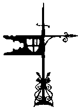 English Banner Weather Vane